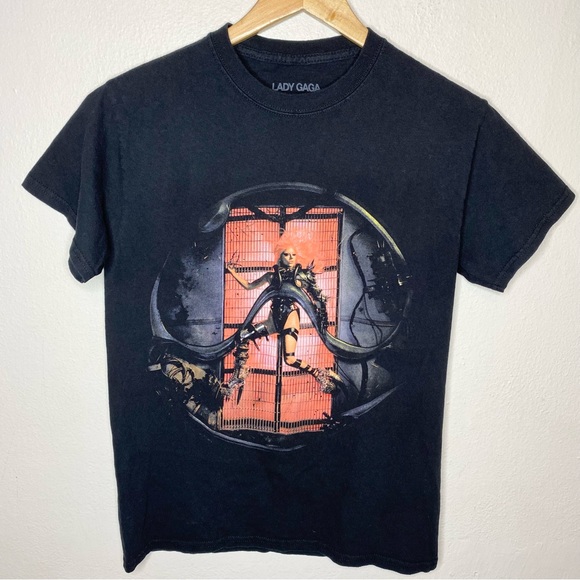 Tops - Lady Gaga Chromatica 2020 Interscope Records Tee Shirt T-Shirt
